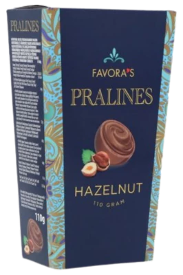 .Favora Praliné Mogyorós 110g