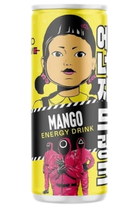 .Squid Game energiaital 250ml Mangó