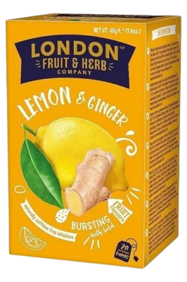 .London tea citrom-gyömbér 20 filter
