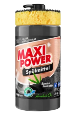 .Maxi Power 1l mosogató Bamb.Faszén