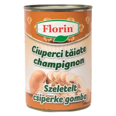 Florin csiperkegomba szeletelt 425ml/200g dobozos