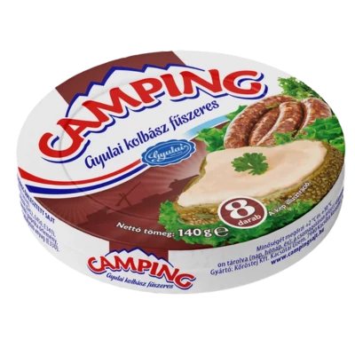 Camping kördobozos sajt 140g gyulaik