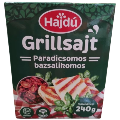 Hajdú grillsajt 240g parad-bazsal.