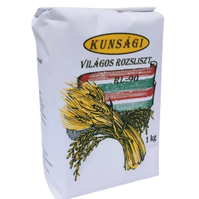 .Kunsági világos rozsliszt 1kg(RL90)