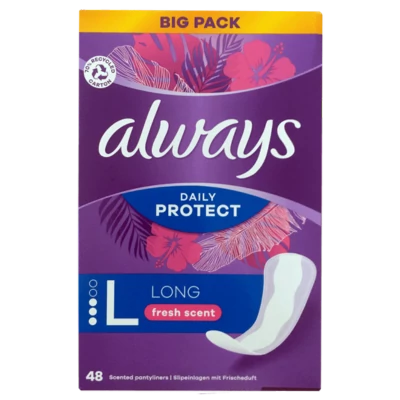 Always tisztasági betét Long Fresh 48db