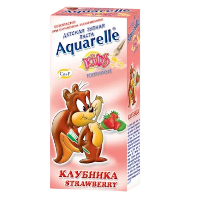 .Aquarelle Kids fogkrém 50ml Eper
