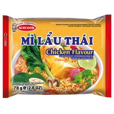 Acecook Mi Lau Thai 78g csirke instant leves