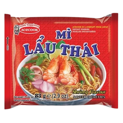 Acecook Mi Lau Thai 83g garnélarák instant leves