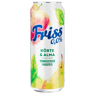 Friss 0,0% Körte-alma 0,5l DRS