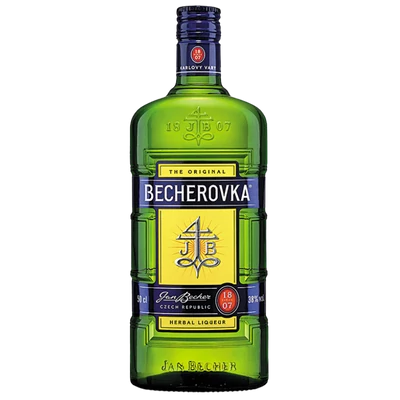 Becherovka gyógynövény likőr 0,5l (38%) DRS