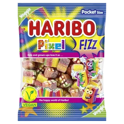 .Haribo Pixel F!zz 80g