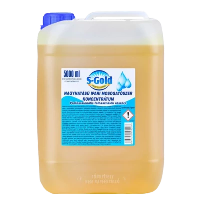 S-GOLD ipari mosogatószer koncentrátum 5l
