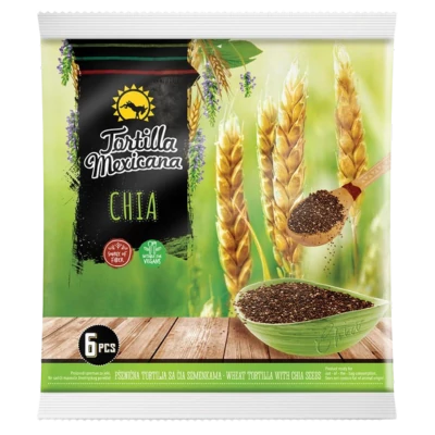 Tortilla Mexicana Chia 390g