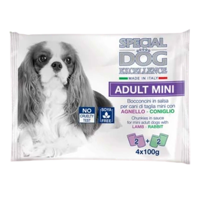 Special Dog Excellence 4x100g bárány/nyúl pástétom