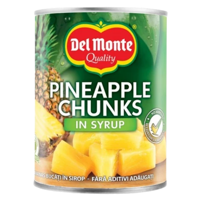 Del Monte ananász darabok szirupban 570g