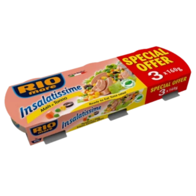 Rio Mare Insalatissime tonhalsaláta kukoricás 3x160g