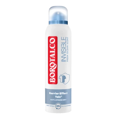 Borotalco deo spray 150ml Invisible Fresh
