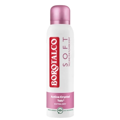Borotalco deo spray 150ml Soft talc&pink Flovers