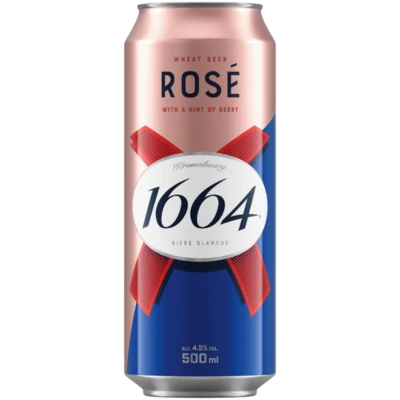 Kronenbourg 1664 Rosé 0,5l dobozos sör DRS (4,5%)
