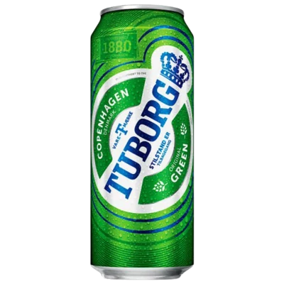 Tuborg Green 0,5l dobozos sör DRS (4,6%)