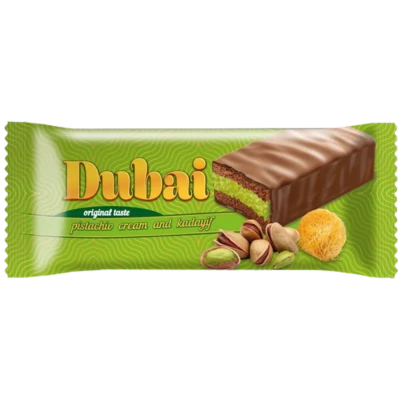 Dubai mártott kakaós piskóta szelet 60g (Gusto)