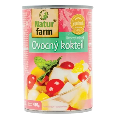 NaturFarm mediterrán gyümölcskoktél 410g