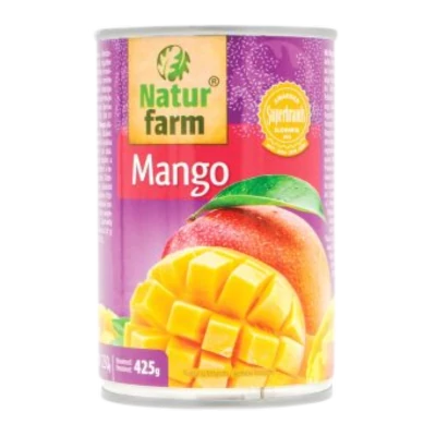 NaturFarm mangó szeletek cukrozott lében 230g/425g