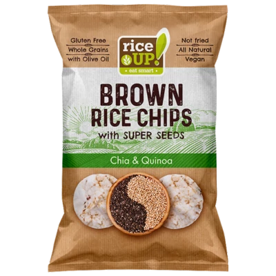 Rice Up Chips Chia&guinoa ízű 60g
