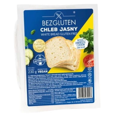 Bezgluten fehér kenyér 230g
