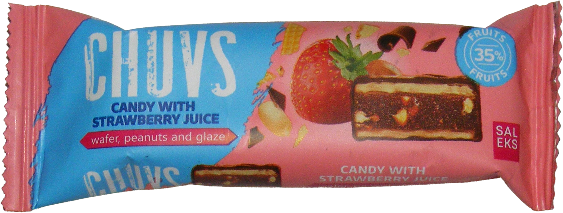 Saleks Chuv eper szelet csoki 30g