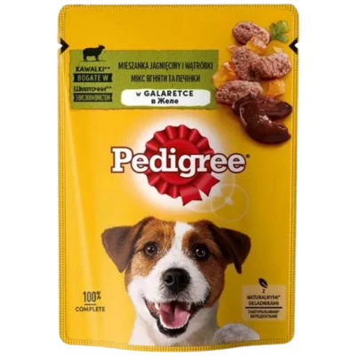 Pedigree 100g Bárány alutasakos kutyaeledel