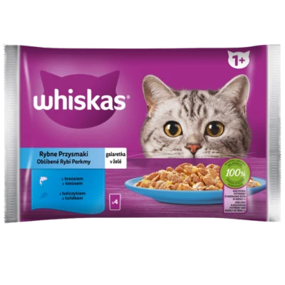 Whiskas 4x85g ALUpack Halas