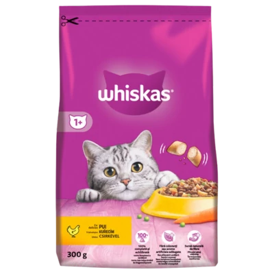 Whiskas 300g száraz eledel Csirke