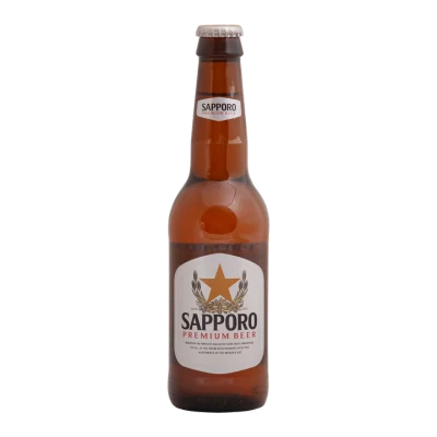 Sapporo Japán sör 0,33l 4,8% üveges DRS