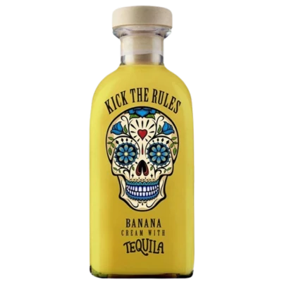 .KickTheRules Banán lik.15% 0,7l DRS